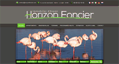 Desktop Screenshot of horizonfoncier.com